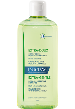 Flacon de shampoing extradoux Ducray