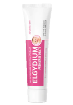 Elgydium Première Dents Bébé et nourrisson apaise pousées dentaires