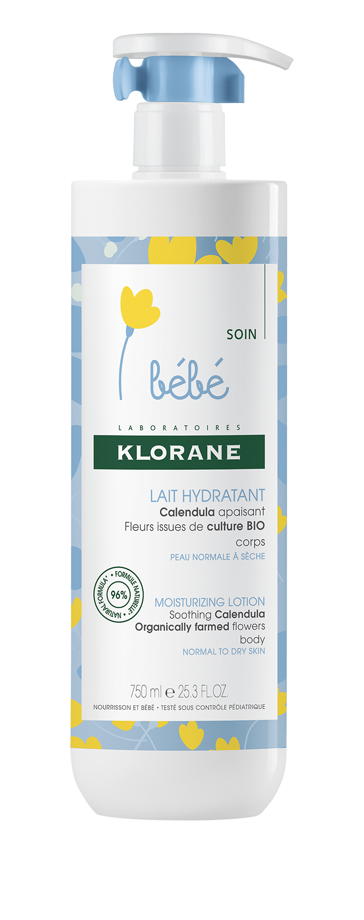 Leite hidratante com calêndula