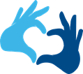 Manos Azules Corazón
