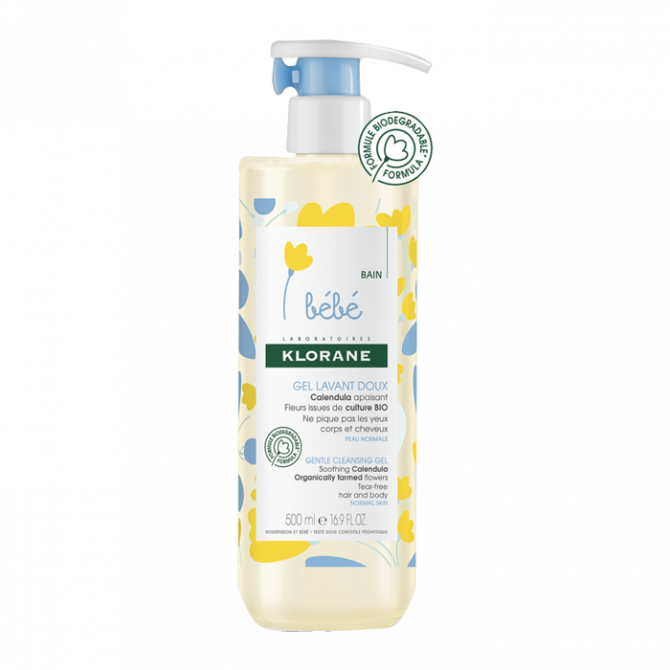Gentle cleansing gel med beroligende Calendula
