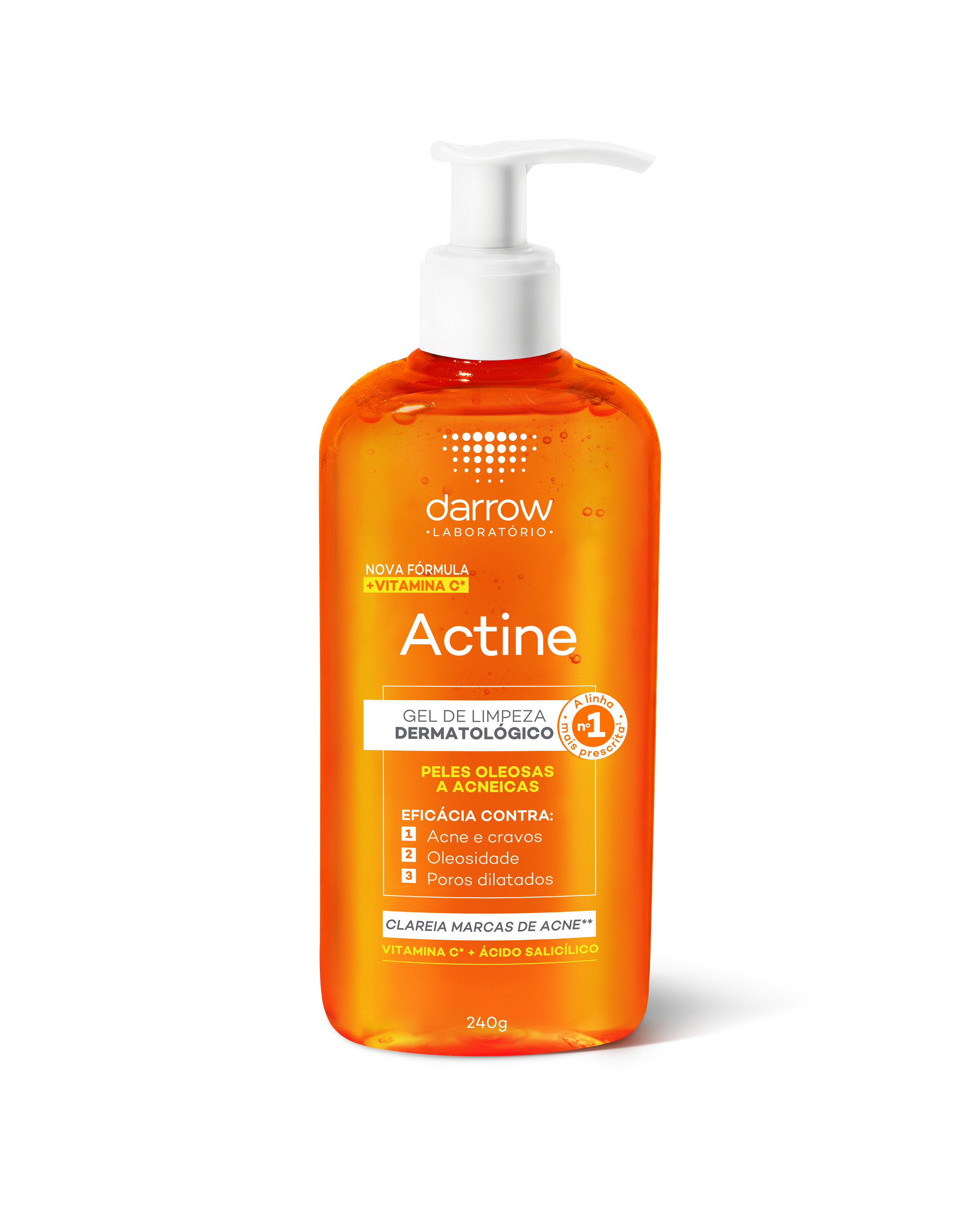 Actine - Gel de Limpeza Facial 240g