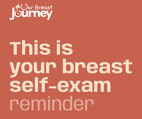 Breast cancer self exam reminder Pierre Fabre