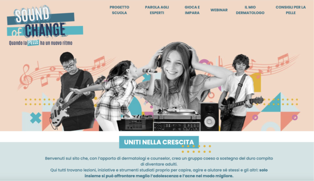 Immagine progetto Sound of Change di Eau Thermale Avène