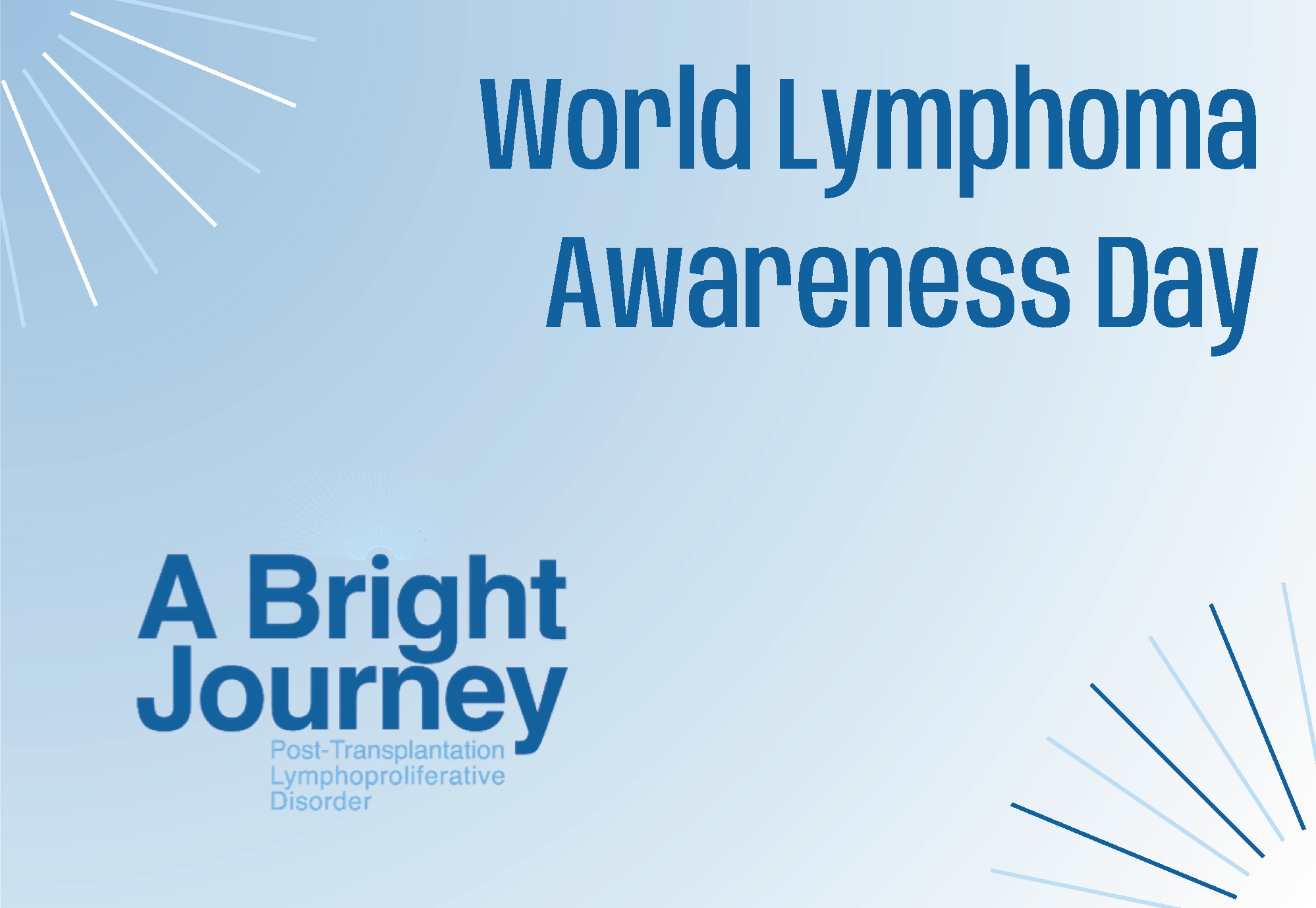 Lymphoma Awarenes day