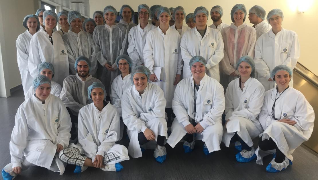 visite usine dermo-cosmétique