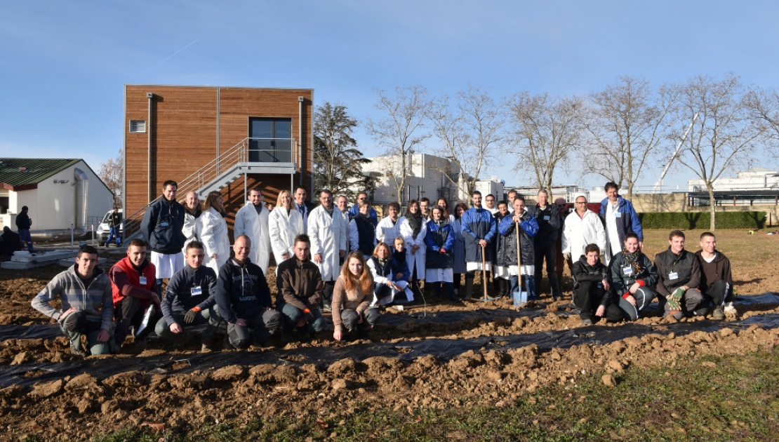 groupe de personnes dans champs