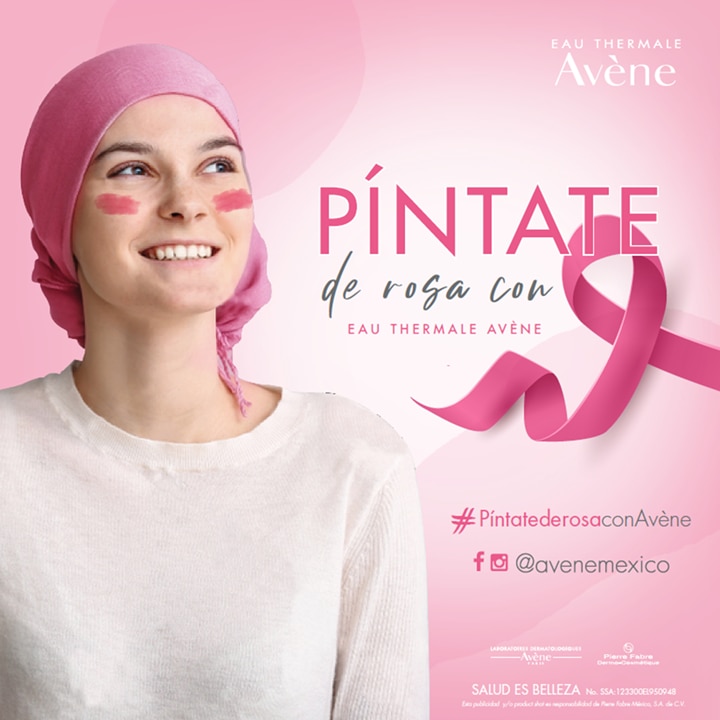 Píntate de rosa con Eau Thermale Avène