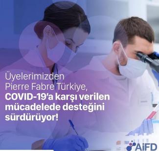 Covid-19 mücadelesine Pierre Fabre desteği