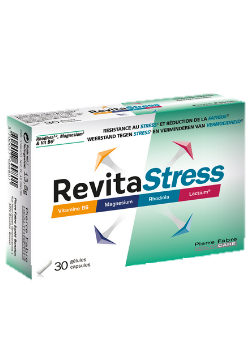 Revita Stress complément alimentaire favorise la résistance au stress et réduit la fatigue