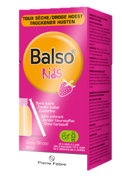 Balso Kids Dispositif Médical Toux Sèche Enfant Bébé Nourisson