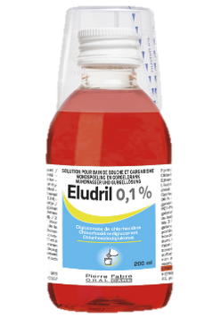 Eludril Bain de bouche antiseptique antibactérien