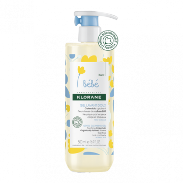 Gentle cleansing gel med beroligende Calendula