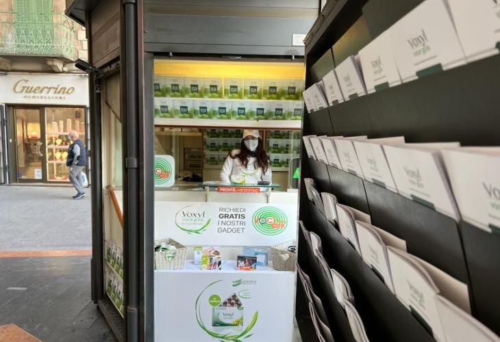 L'edicola Voxyl Voce a San Remo