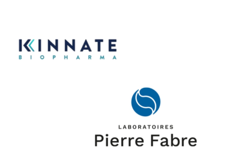 logos des Kinnate et Laboratoires Pierre Fabre