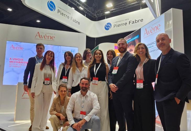 Congresso Internazionale di dermatologia stand Pierre Fabre