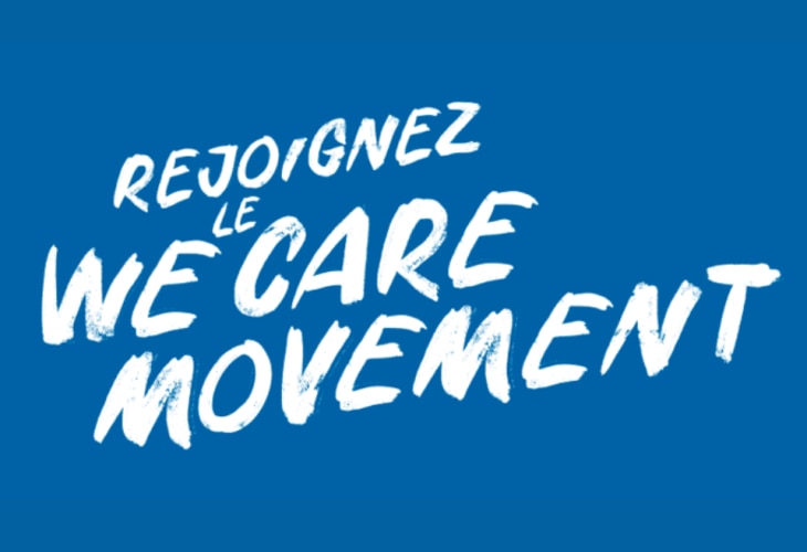 rejoignez le we care movement