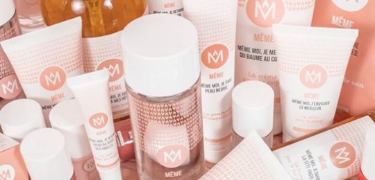 gamme des produits Même cosmetics